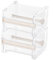 Dispenser per nastro adesivo, nastro coprente, nastro in carta Washi, porta nastro con taglierina, 2 pezzi, beige