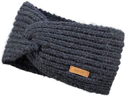Barts Damen Desire Headband Stirnband, Grau (Charcoal 0021), One Size (Herstellergröße: Uni)