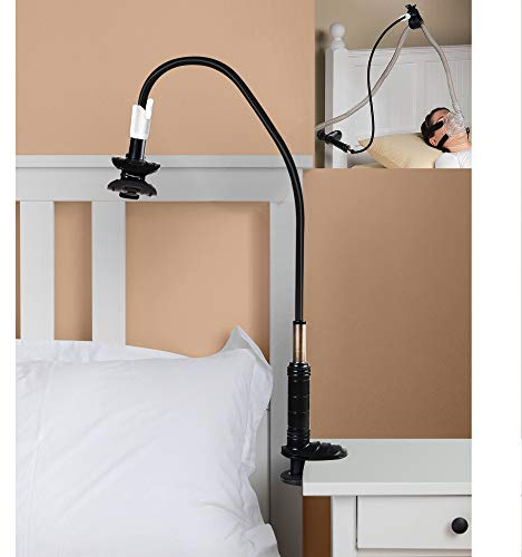 REAQER CPAP Schlauchhalter for Preventing CPAP-Tubing leakage and tangle Adjustable and Sturdy