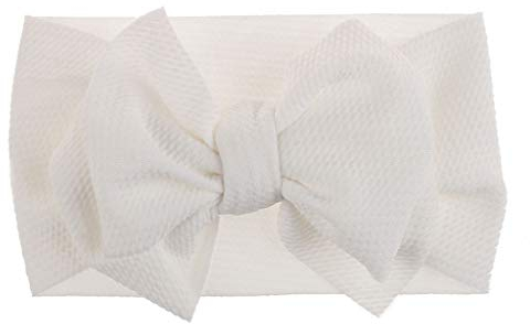 Lazzboy 1 Stück Baby Kleinkind Mädchen Bowknot Stirnband Stretch Haarband Headwear Süßes Kinder Kopfband Haarbänder Kopftuch(J)