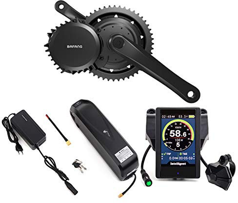 Bafang BBSHD 1000W Mid Drive Electric Bike Motor Ebike Conversion Kits LCD Display With Lithium Battery