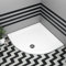 Nuie Bathroom 760 x 760mm Shower Tray Gloss White Slimline 40mm Stone Resin Quadrant Base with Free Waste Trap Kit