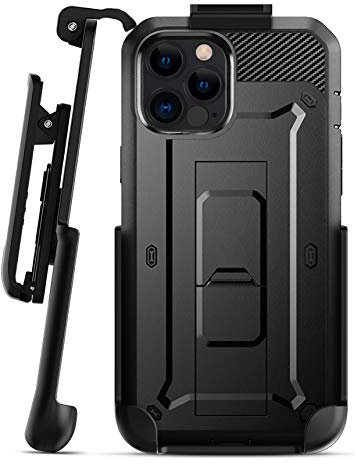Encased Belt Clip for Supcase Unicorn Beetle Pro Compatible with iPhone 12 & iPhone 12 Pro (Holster Only - Case is not Included)