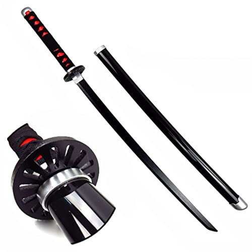 KAXO Toy Blade Cos Holzschwert Und Sichel Tanjiro Prop Waffe Modell Anime Lovers Dekorative Waffe, 104Cm/41In/Style J