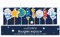 ScrapCooking - 8er-Set Kerzen Weltraum - Dekoration aus Holz und Paraffin für Kuchen - Weltraumkerzen Tortendeko Kuchendeko - Geburtstagskerzen - Raumschiff Astronaut Stern - 5060