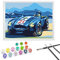 Zimrobin Peinture au Numéro pour Enfants 5-7 Ans - Kit d'Art Comprenant Peintures Acryliques, Cadre Photo et 3 Pinceaux (Auto)