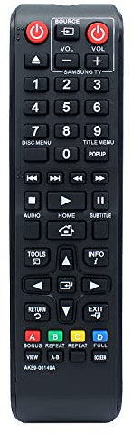 AK59-00149A Remote Control Replacement for Samsung TV Blu-Ray Player BD-F5100 BD-FM51 BD-FM57C BD-H5100 BD-H5900 BD-JM57 BD-HM51 BD-HM59