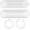 40pcs Earring Hoops for Jewellery Making,20mm Ear Wine Glass Hypoallergenic Stainless Steel Hoop Earring Pin DIY Earring Wires,Beading Hoops Earring for DIY Jewellery Earring Craft Making Supplies