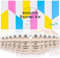 BB Pigment Serum Starter Kit Hyaluronsäure Essenz Foundation BB Facial Glow Skin Care Kit 8ml 12pcs, kombiniert mit Niacinamid und Peptiden, um den Hautton aufzuhellen Anti-Aging Foundation #1