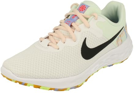 NIKE Revolution 6 NN PRM Womens Running Trainers DO9475 Sneakers Shoes (UK 4 US 6.5 EU 37.5, White Dark Smoke Grey 100)