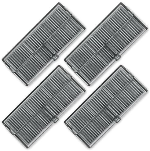 Rrochio Filtre HEPA pour Dreame X40 Ultra, 4 Accessoires pour Aspirateur Dreame L40 Ultra, L10s pro Ultra, L10s Ultra Gen2, X40 Master, X30 Ultra, Mova E30 Ultra, P50 Pro Ultra Pièces de Rechange