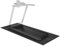 HAPBEAR Bodenschutzmatte Für Sportgeräte Fitnessgeräte - Hohe Dichte PVC 152 x 76 cm x 6 mm Dicke, Bodenmatte Unter Laufband, Ellipsentrainer, Peloton Fahrradmatte-HBEM01