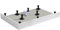 Shower Tray Riser Kit Shower Enclosure Plinth Adjustable Feet Legs Corner or Quadrant (1200mm Square/Rectangle)