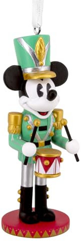 Hallmark Disney Mickey Mouse Nutcracker Christmas Ornament, Gifts for Disney Fans