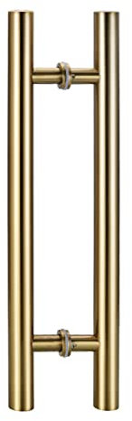 YIHANWUU Maniglie Moderne per Porte Scorrevoli in Vetro, Maniglie Moderne per Porte D'Ingresso a Doppia Faccia, Maniglie Moderne per Barre Doccia Rotonde per Bagno./D/60Cm(23 5/8In)*40Cm