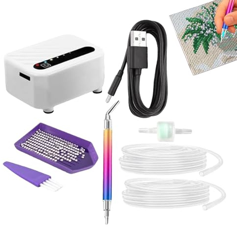 Malerei Bohrstift Elektrisch - Akku-Bohrmaschine Lackstift mit Hochvakuum - Lackzubehör mit wiederaufladbarem Akku für Jugendliche Teenager Frauen Männer Mädchen