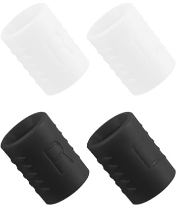 okcsc IEM Cable MMCX Pin Holder Protector for Shure SE215/315/425/535 Headphones - Black