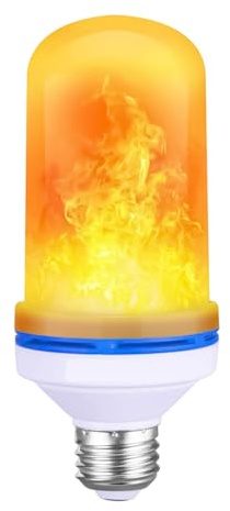 Duvcoywae Flammen Birne - Flammen Birne,Lampe Deko Für Innen Außen Hochzeit Abendessen Patio Restaurant Wohnzimmer Schlafzimmer Vorbau