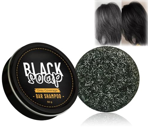 Grey Hair Reverse Bar, Soap For Grey Hair, Mane Root Activator Shampoo For Hairs Loss & Restore Color, Deep Clean and Nourish the Scalp,Natural Darkening Soap For Women Men
