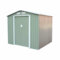Gardiun Abri de Jardin en Métal Sunderland 4,07 m² Extérieur 213x191x195 cm Acier Galvanisé Vert Clair