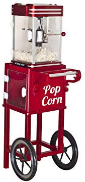 Beper BT.650Y Máquina para hacer palomitas con carrito