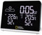 National Geographic, stazione meteorologica multi colour con display LCD true black da 256 colori, temperatura interna/esterna e umidità dell'aria e grafica 12 ore trend meteorologico, colore: nero