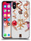 Head Case Designs Adornos Oro Navidad Carcasa de Gel de Silicona Compatible con Apple iPhone X/iPhone XS