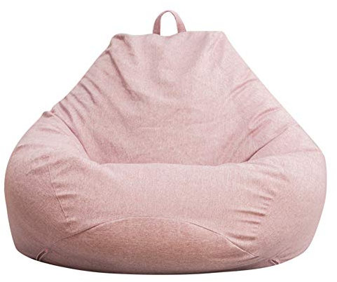 Deeabo Große Sitzsack Cover Sitzsackabdeckung, Lazy Lounger Sitzsackaufbewahrung Stuhlabdeckung Sofa Einfarbig Schlichtes Indoor Lazy Lounger Abdeckung für Erwachsene Kinder,(ohne Füllung) 75 * 95CM