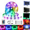 Hually LED TV Retroilluminazione, 2M Striscia LED USB con Telecomando e 16 Colori e 4 Modalità,Striscia Luminosa a LED RGB 5050 per HDTV da 40-60 Pollici,PC Monitor
