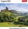 Sehnsuchtskalender England - Kalender 2021 - Harenberg-Verlag - Postkartenkalender mit 53 heraustrennbaren Postkarten - 15,8 cm x 18 cm