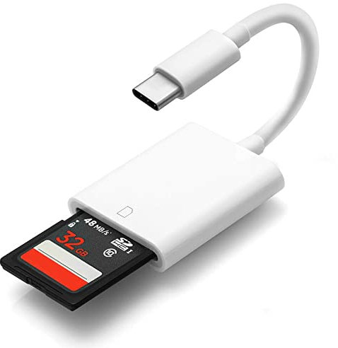 T Tersely USB-C SD Memory Card Reader Type C Adapter for 2022-2016 MacBook Pro Air 13/15/16, M1 M2 Mac/iPad Pro Air/Surface, for Samsung S23/S22/S21/Ultra/S20/Plus/Note, for Google Pixel,More