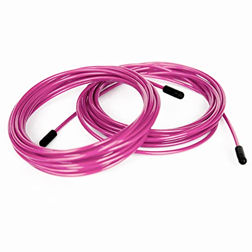 Cuerdas de Repuesto BRANK SPORTS para Cuerda de Saltar - Longitud de 3m - Cuerdas de Saltar para Adultos, Hombres, Mujeres y Niños - Cuerda de Velocidad para Boxeo y Gimnasio - Apta Cuerdas con Pesas