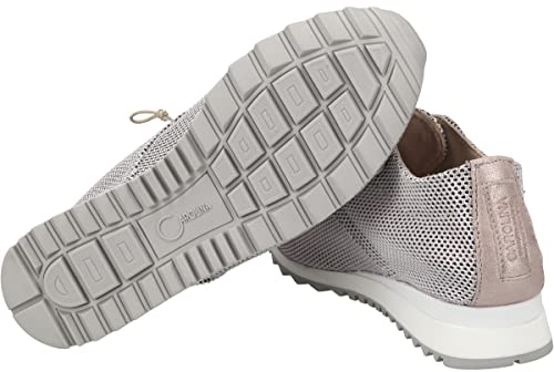 Donna Carolina Sneaker Desert ROSÈ, gelocht/geflochten, Rot, Damen EU 37