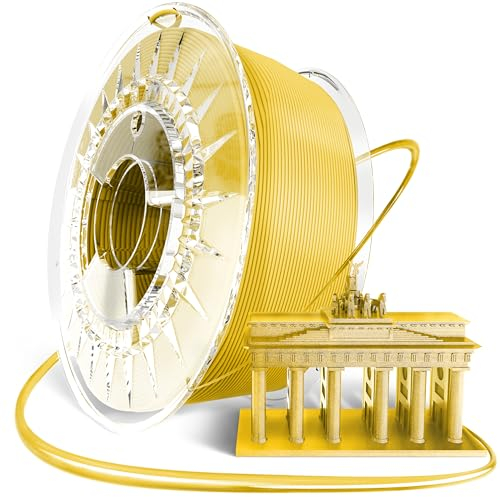 Vision 3D® PETG Filament 1.75 - [1KG Spule] 3D Drucker Filament PETG - Wasserfest, Hitze- & UV-beständig - Outdoor geeignet - kompatibel mit FDM 3D-Druckern incl. Slipbag