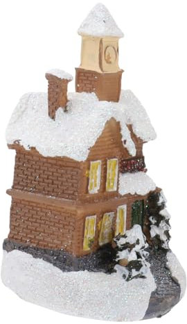 Garneck 2 STK Leuchtturm aus Harz Dekorationen für die Haustür Kränze vor der Haustür weihnachtsdeko Schlafzimmer weihnachtsdeko Set Wohnkultur Ornament Miniatur-Landschaftsaccessoire