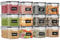 DUOJIN 12 Pieces Airtight Food Storage Containers, BPA-Free PP High transparency Containers with Lock Lids Leakproof, Stackable Kitchen Containers Cereal Fresh-Keeping Box with 32 Labels&Pen (Black)