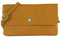 modamoda de - T257 - Echtleder Umhängetasche Small made in Italy, Farbe:Camel