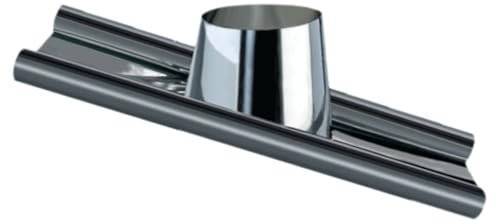 ALLINOX Faldale Inclinato Con Base In Piombo Per Canna Fumaria (DN 80)