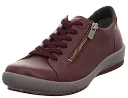 Legero Damen Sneaker Tanaro Frauen Schnürschuhe,Schnürer,Halbschuhe,Straßenschuhe,Business,Freizeit Weite: Normal, Amarone (ROT) (950), 37.5 EU