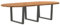 vidaXL Esstisch Hellbraun 280x120x74 cm Massivholz Eiche Oval, Küchentisch, Restauranttisch, Tisch Restaurant, Esszimmertisch, Bistrotisch