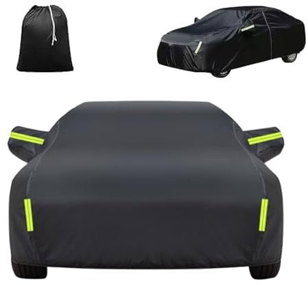 Autoabdeckung für Ope-l Corsa B Auto Abdeckplane Autoabdeckung Vollgarage Winter Winddicht Schneedicht UV-Schutz Outdoor Auto Garage