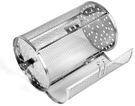 Cestello friggitrice ad Aria,Girevole a 360 Gradi,griglia per girarrosto,cestello friggitrice,cestello Rotante friggitrice ad Aria,Adatto per Barbecue, friggitrici ad Aria