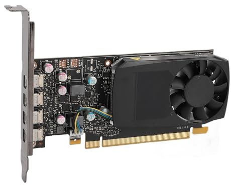 Gugxiom Gaming Graphics Card, P600 2GB GDDR5 GPU, 128Bit Memory with 384 Cores, PCIe 2.0x16 for Modeling and Rendering