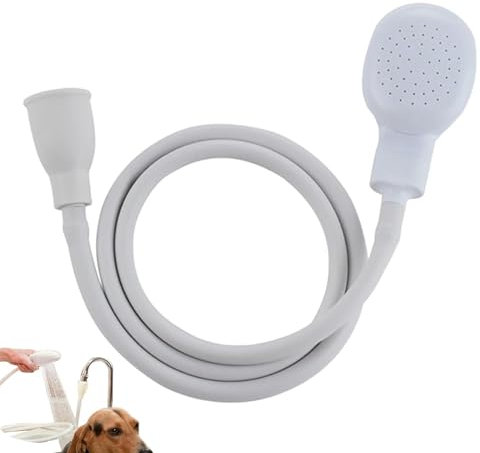 Pommeau De Douche Pour Chien - Pommeau De Douche Portable Et Tuyau Pour Animaux De Compagnie - Douchette Multifonction Pour Bain De Bébé, Animaux Domestiques, Lavage Des Cheveux, Rinçage Des Légumes
