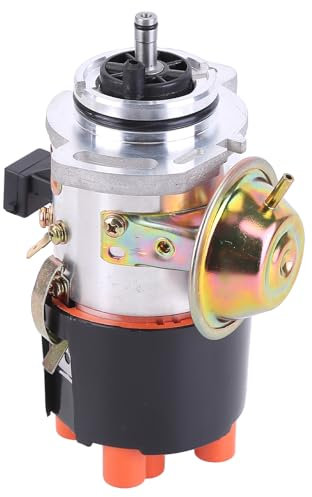 LICHENGTAI Kraftstoffverteiler Zündverteiler Kompatibel mit VW Golf IIJetta II Polo Classic ZElektronischer Zündverteiler Verteiler Unterbrecher 030905205A, 0237021043, 0486702005