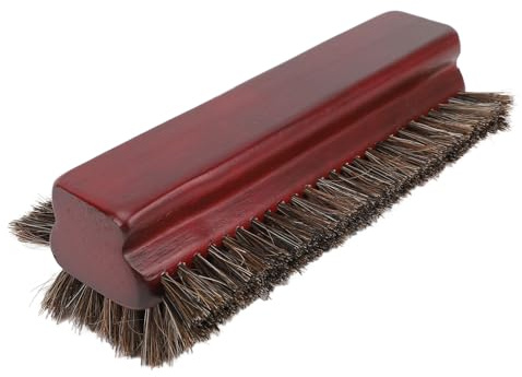 Pilipane Billardtisch -Bürste Premium ROSHAIR 3 -seitig -Sided -Design Billard Reinigung Pinsel für alle Arten von Pooltischen Holzkonstruktion Burgund