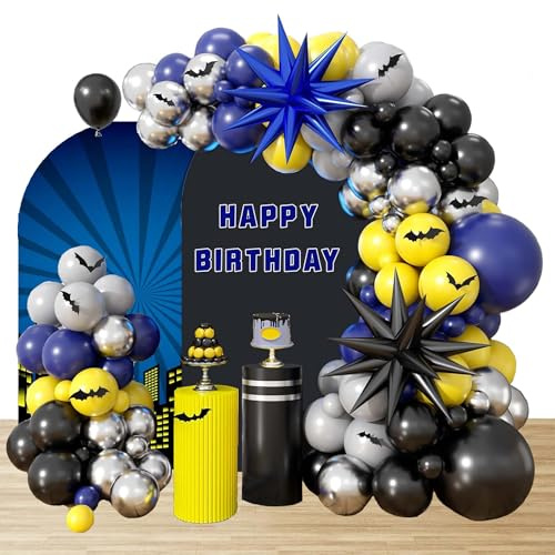 Geburtstag Deko Bat Luftballons Bogen Girlanden Set Bat Geburtstags Luftballons Dekoration Party Geschenke Geburtstagspartys