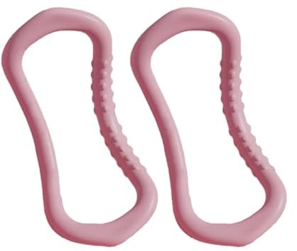 Asyduey Schlanker Bein Yoga Ring Fitness Kreis für Pilates Dehnübungen & Widerstandstraining Pink