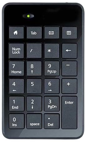Geavonyg Kabelgebundene Mechanische Zifferntastatur Mit 23 Tasten Externe USB Tastatur Notebook Laptop Zahlentastentrennung Tragbar