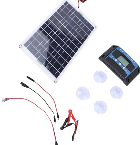Smart MPPT Technology Panneau photovoltaïque 50 W avec surcharge et récupération automatique pour un entretien constant de la batterie dans diverses applications Petit appareil solaire